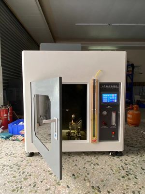 AC 220V Horizontal Vertical Flammability Tester For Material Flammability Assessment