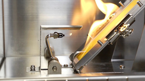 45 Degree Flammability Flame Testing Equipment For Material Fire Safety Evaluation