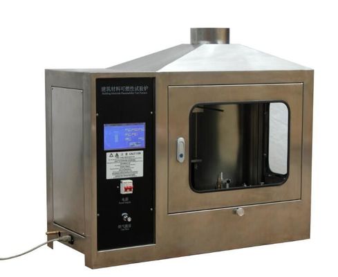 Fire Safety Evaluation Building Material Ignitability Test Machine with Single Flame Source