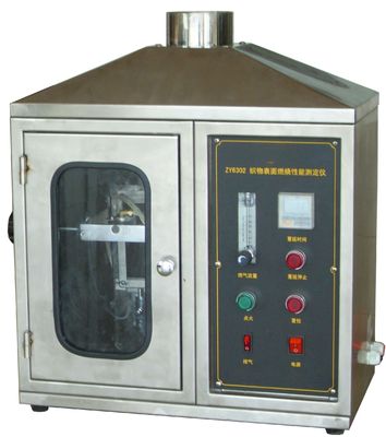 Textile Industry Textile Fabrics Ignitability And Burning Tester ISO 10047