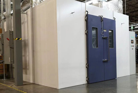 R23/R404 Walk In Environmental Chamber For Car Body And Interior Component Testing