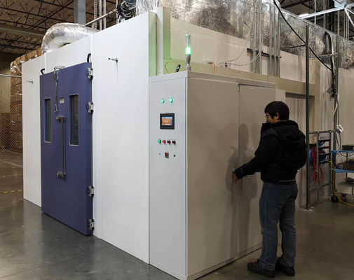R23/R404 Walk In Environmental Chamber For Car Body And Interior Component Testing