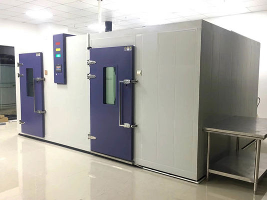 Custom Walk In Environmental Chambers For ISO 12219-1 VOC Whole Vehicle