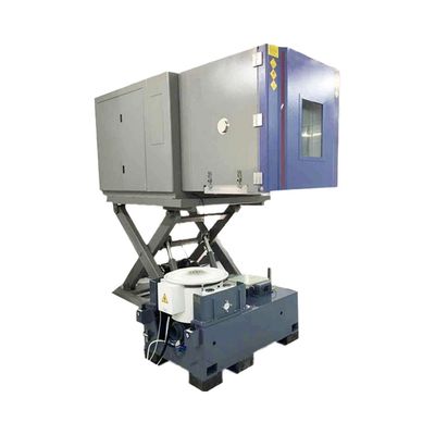 Vertical Horizontal Vibration Test Machine Combined Controlled Humidity Chamber For Aerospace Materials
