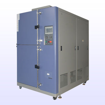 Custom Made Two Zone Hot Cold Thermal Shock Testing Machine For Building Materials