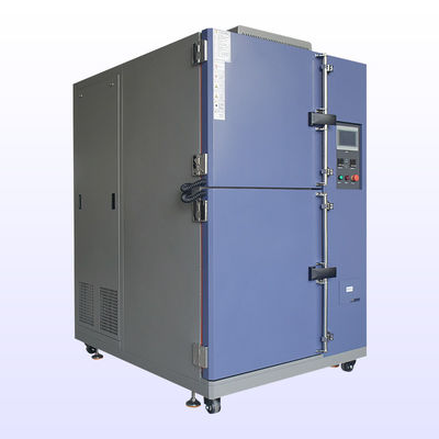 Custom Made Two Zone Hot Cold Thermal Shock Testing Machine For Building Materials