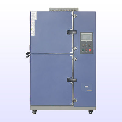 Custom Made Two Zone Hot Cold Thermal Shock Testing Machine For Building Materials