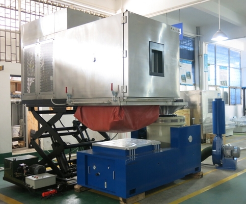Vertical Vibration Test Machine with Environmental Chamber 20kN 800x800mm