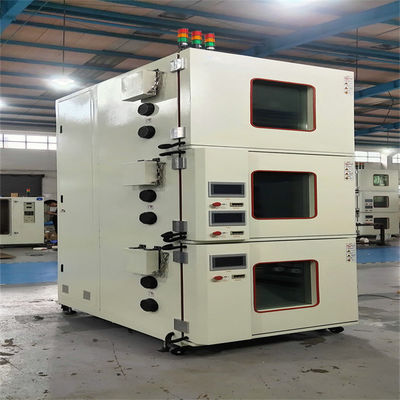 Three Zone Thermal Shock Test Chamber For Car Engine And Components